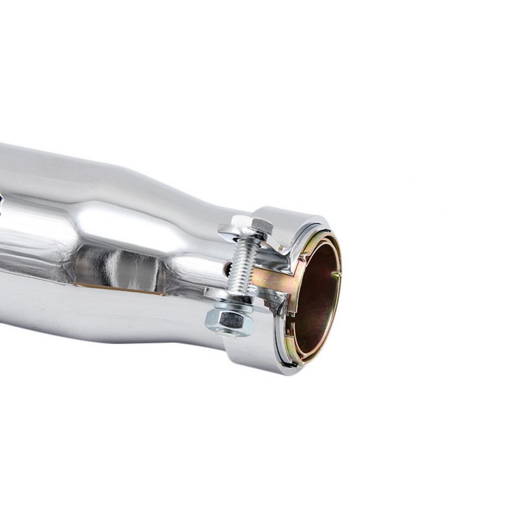 Chrome Motorcycle Exhaust Muffler Pipe Electroplating Silencer for 