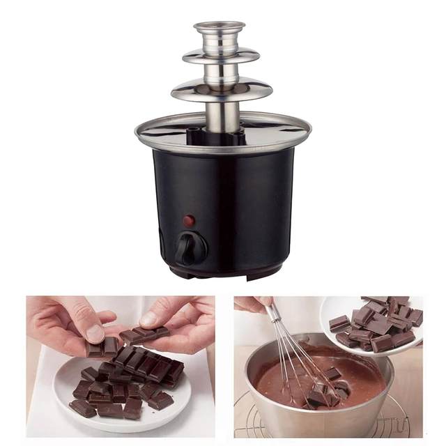 Machine à Fondue au chocolat 103 cm, pot chaud à 7 niveaux, fontaine à  chocolat pour faire fondre les chocolats avec chauffage - AliExpress