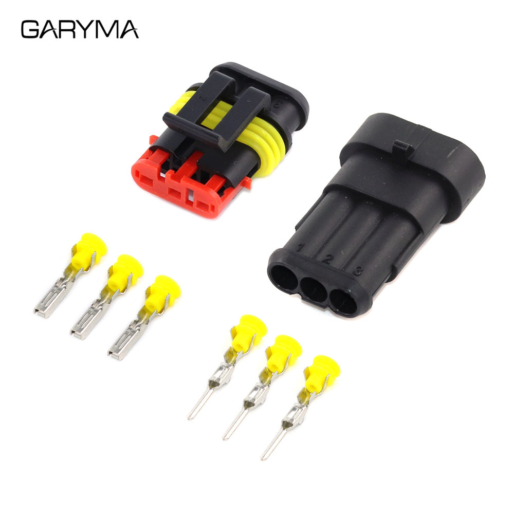 Description Picture 5 of item1 Set 1/2/3/4/5/6 Pins Way AMP Super Seal Waterproof Electrical Wire Automotive Connector 1.5 Male and Female Plug for Car