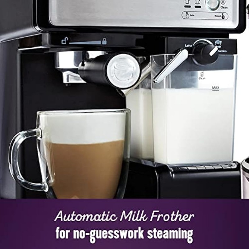 Title 3, Espresso and Cappuccino Machine, Programmable C...