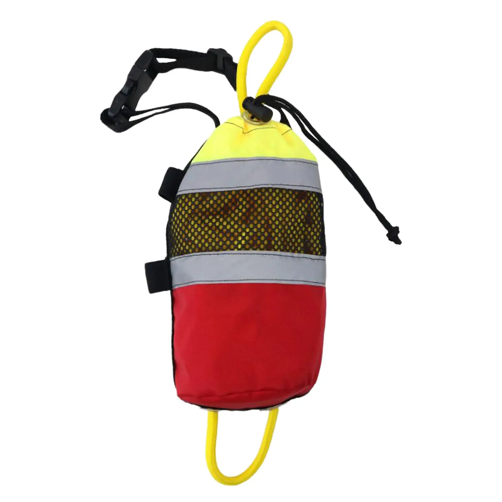 Portable Throw Bags for, Flotation Device 16M Reflective Throw Rope for Fishing Kayak Swimming Safety Equipment