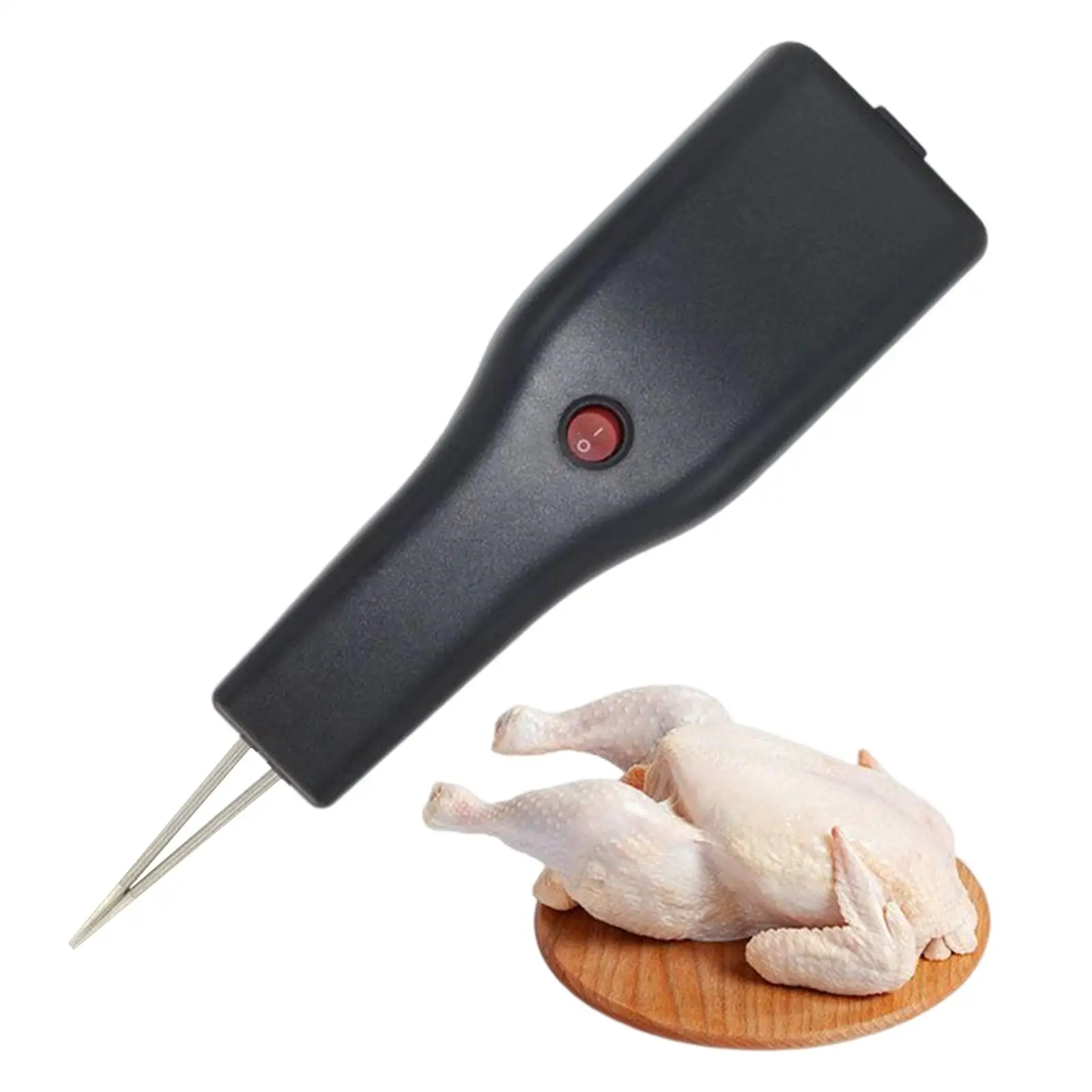 Handheld Electric Poultry Plucker Fittings Feather Plucking Durable Portable Plug and Play for Outdoor Home BBQ Duck US Plug