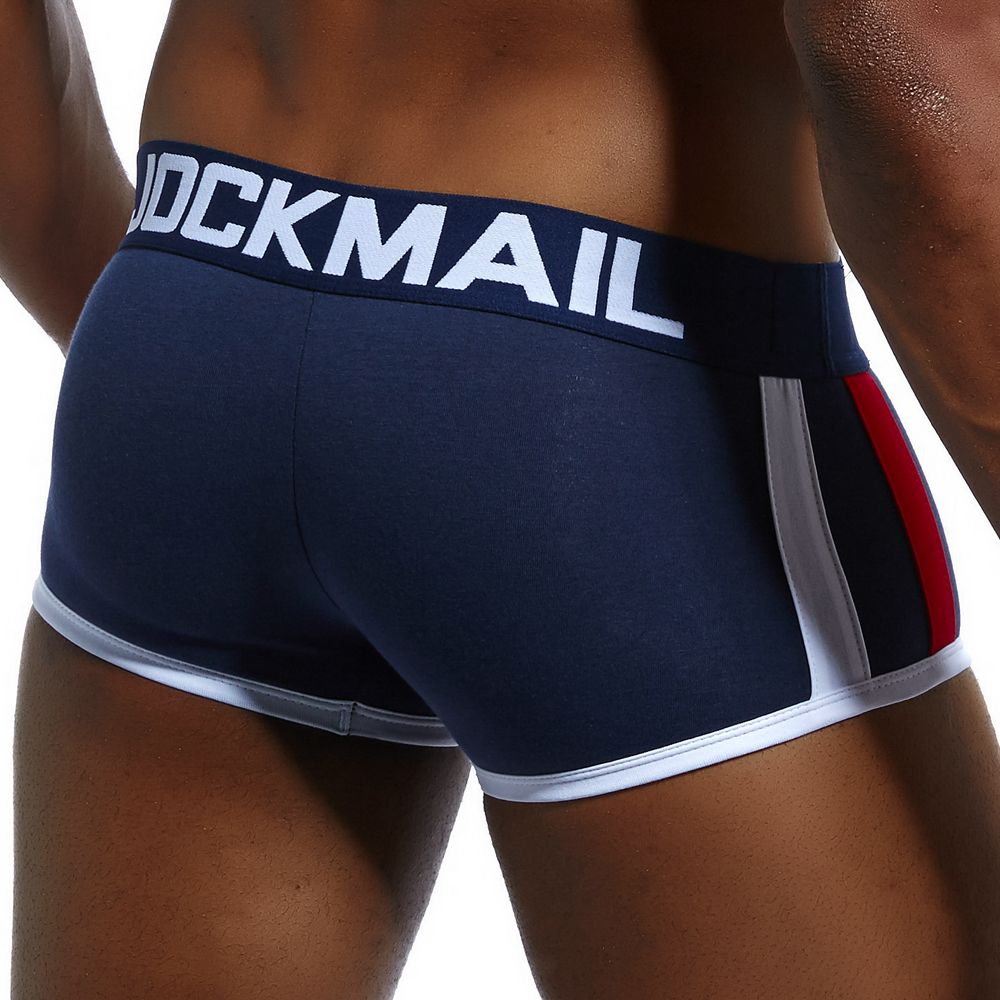 Title 21, Cueca boxer masculina com bojo, aumentando o co...