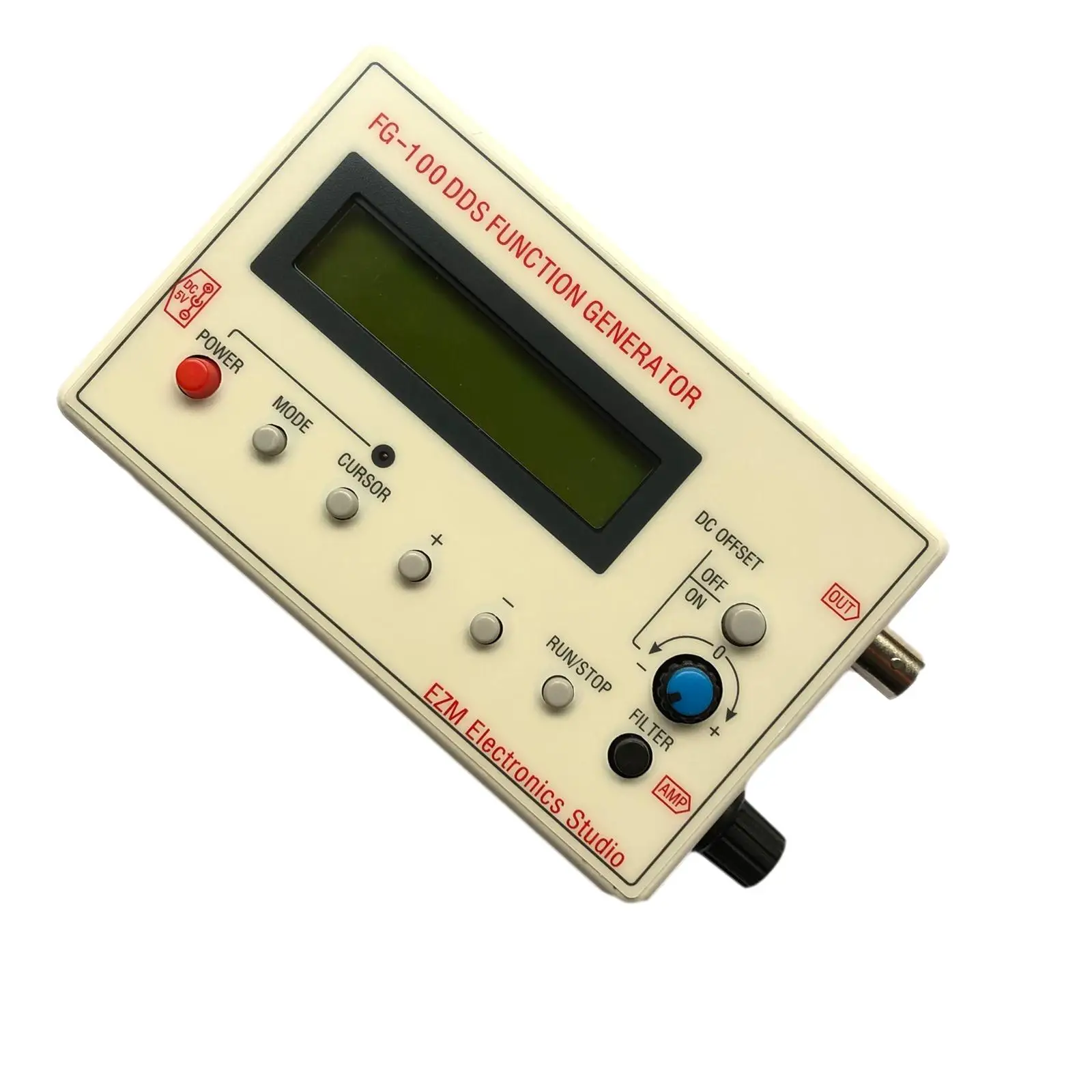 Mini Function Signal Generator with USB Cable Signal Source Module Precision Portable Meter Electronic Measuring Instrument