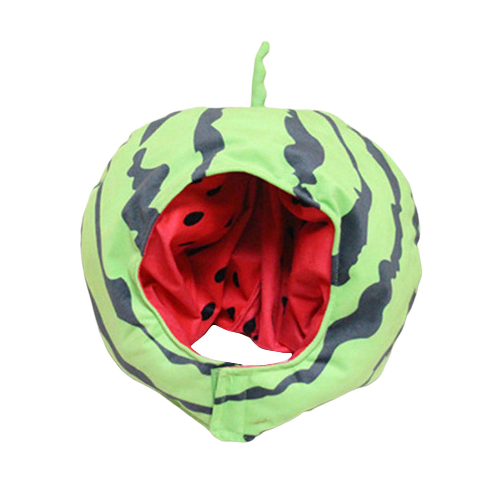 Funny Watermelon Hat Durable for Party Decoration Performing Props