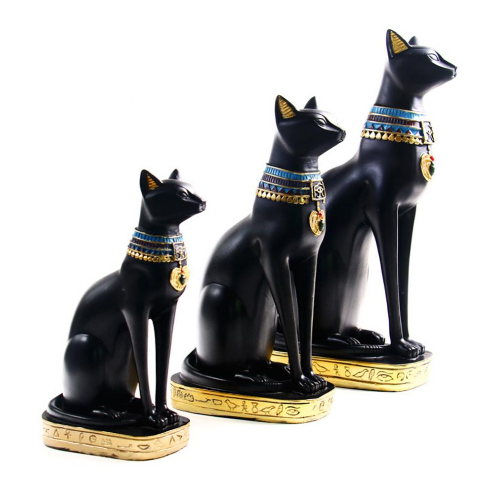 Египетская богиня Bastet, кошка, фотостатуя, Декор для дома и офиса |  AliExpress