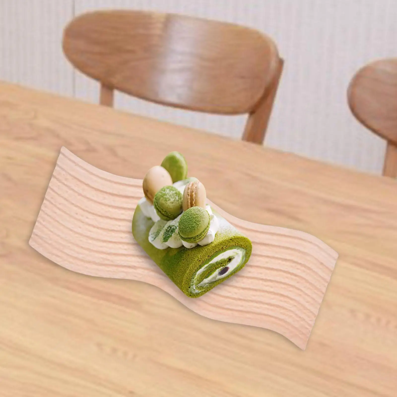 Decorative Wood Cutting Board Fruit Salad Platter Breakfast Board Vegetable Food Dish Serving Tray for Home