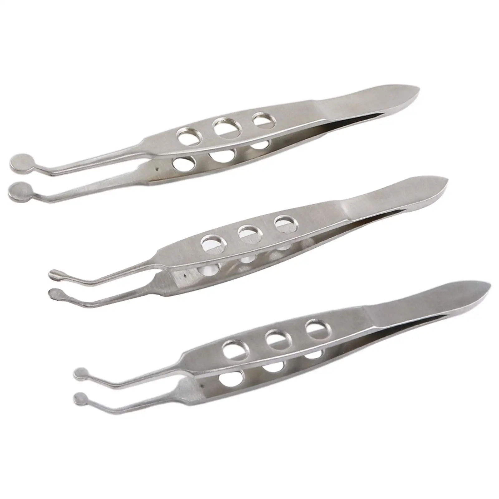 Meibomian Gland Forceps Ophthalmological Eye Tool High Precision Stainless Steel Tools Clip Clamp for Eyelid Meibomian Flap
