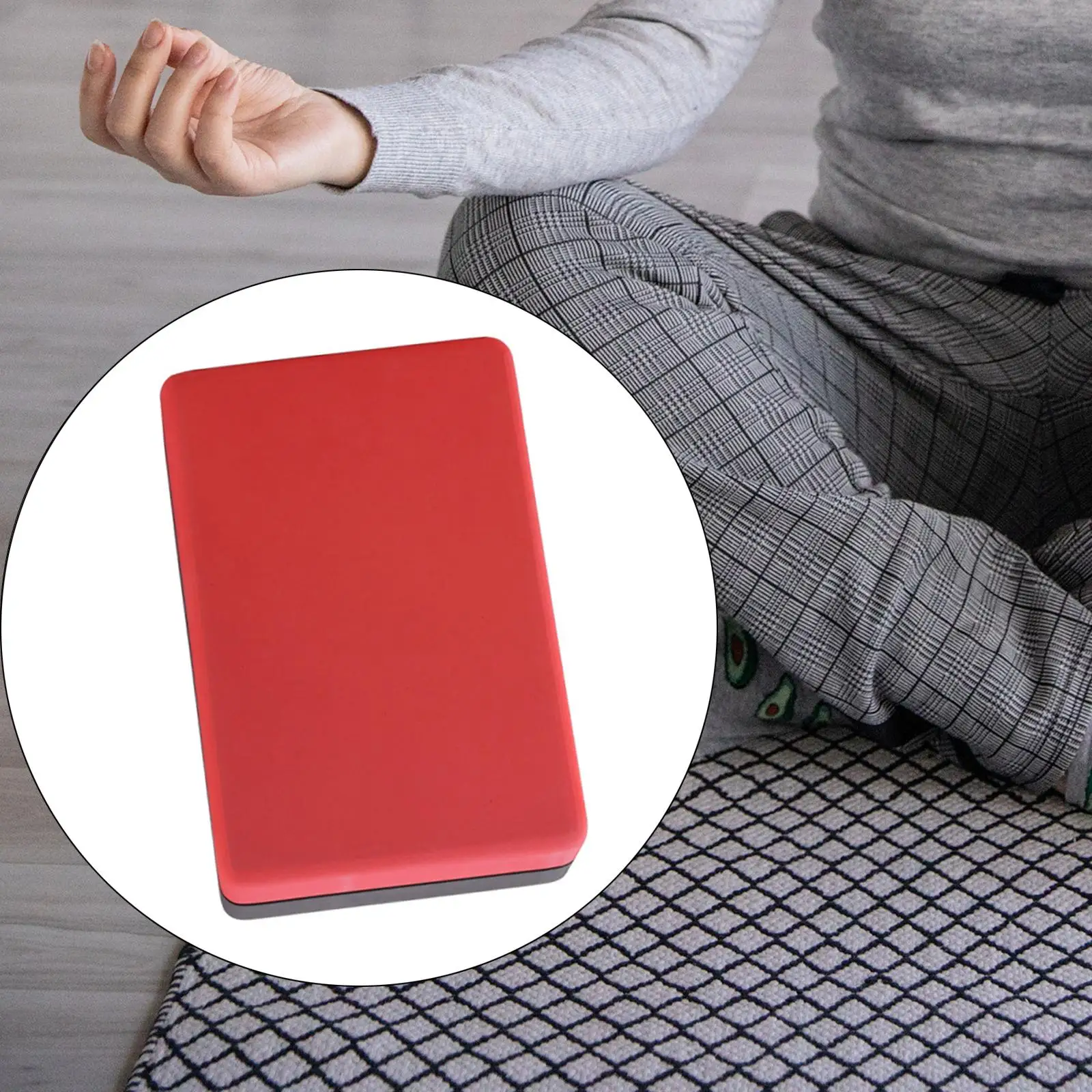 EVA Yoga Block High Density Non Slip High Density for Indoor Sports Workout