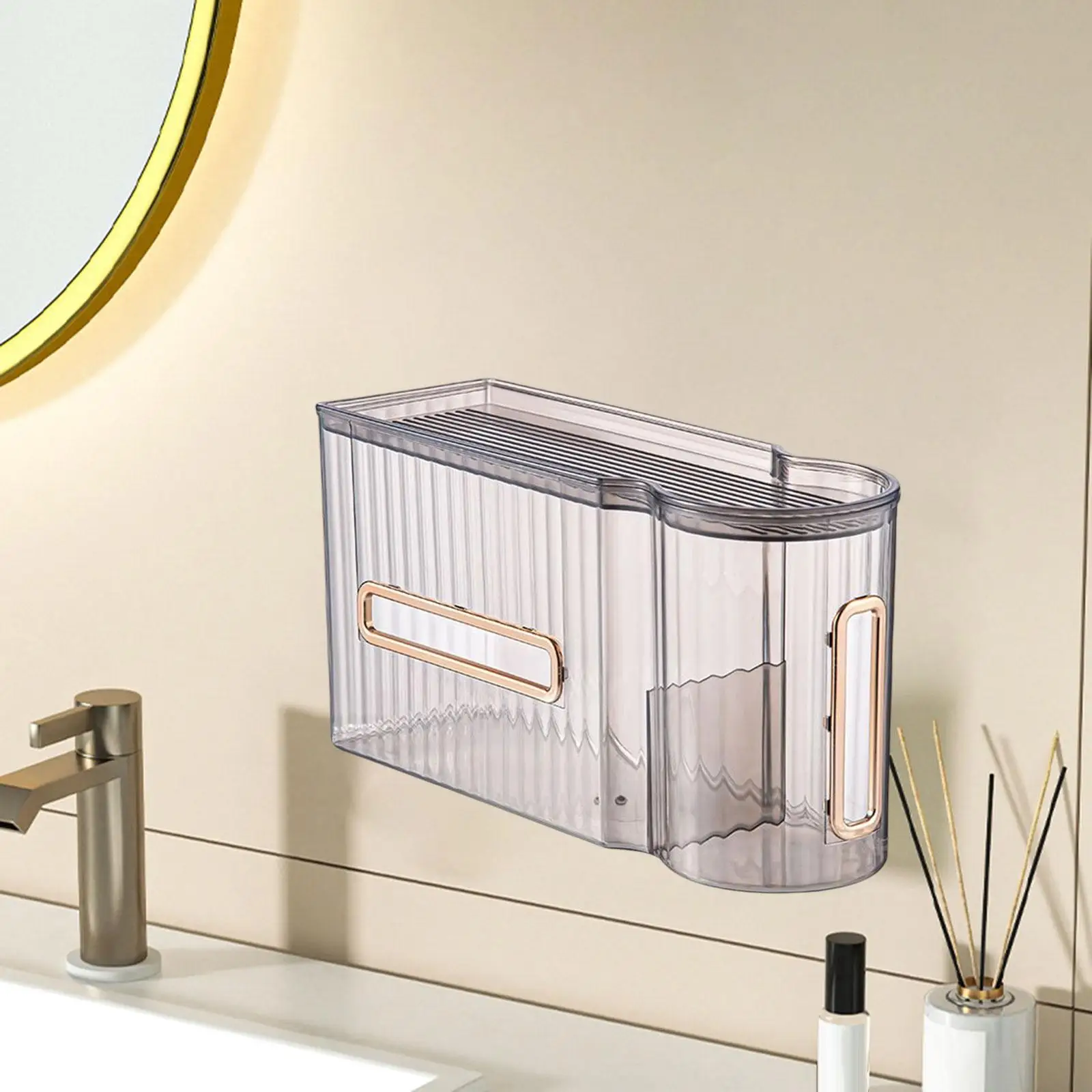 Toilet Paper Wall Dispenser Holder Multifunctional for kitchen Room
