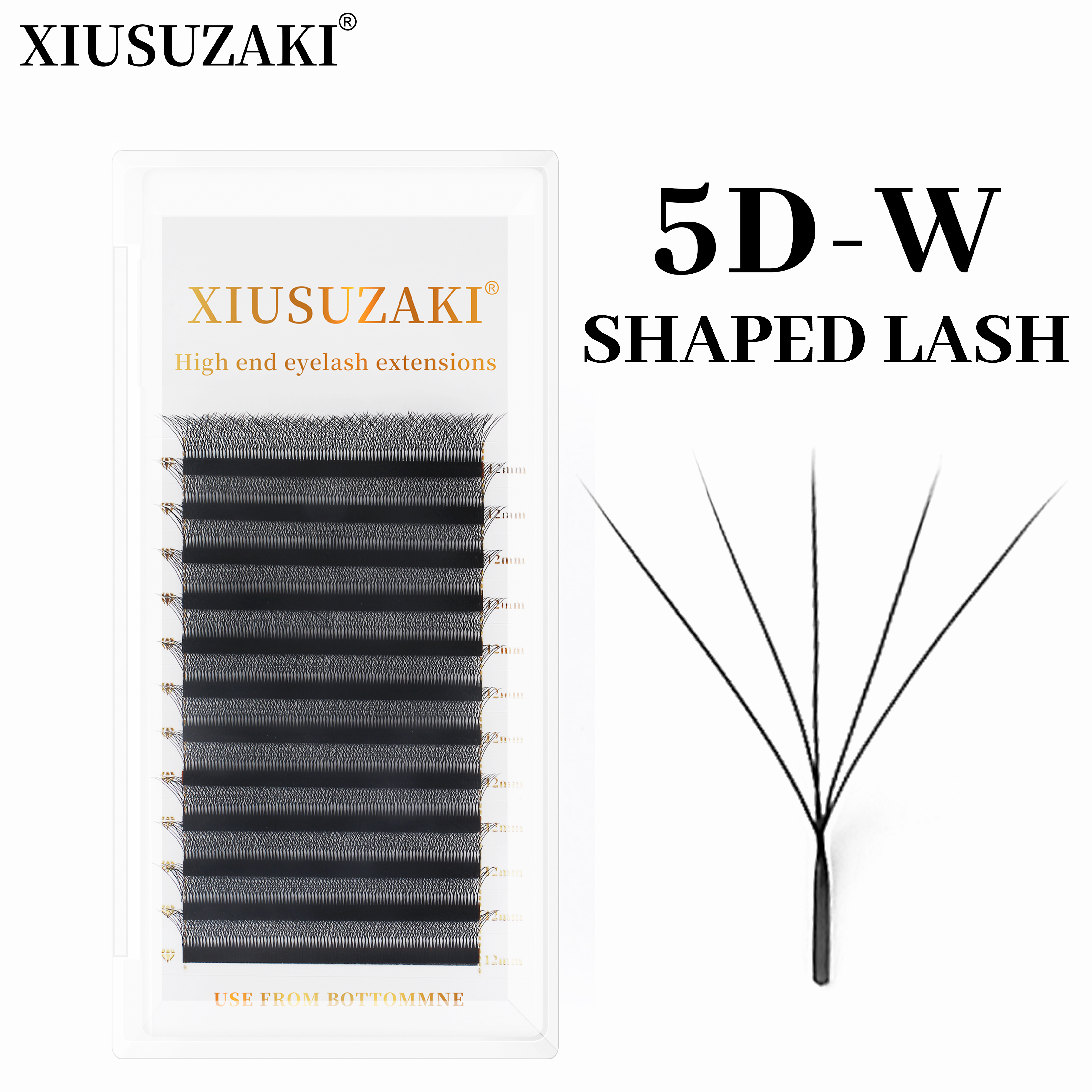 Best of XIUSUZAKI 5D W Shaped Bloom Automatic Flowering Premade Fans Eyelashes Extensions Natural Soft Light High Idividual Lashes Reviews & Tips