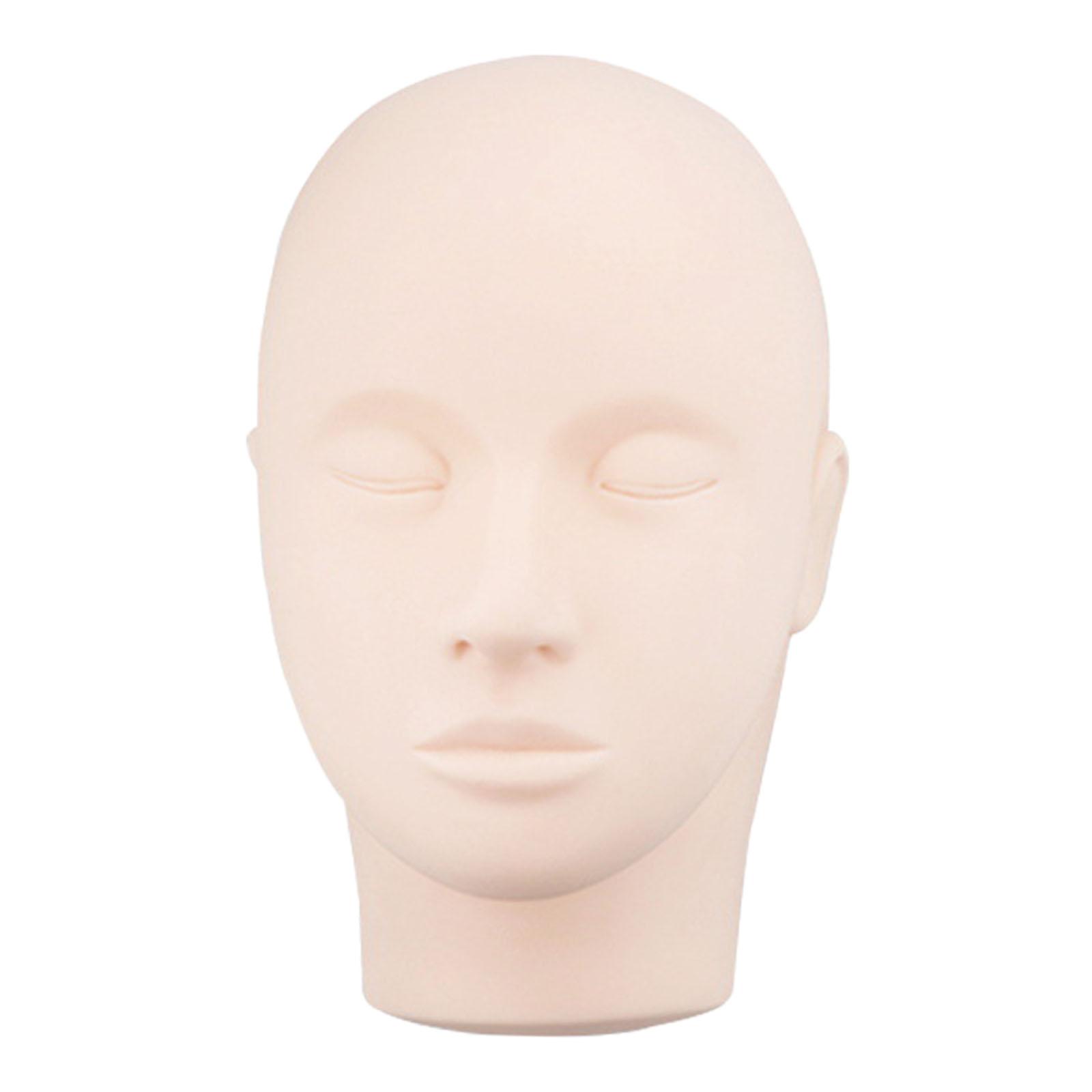 Extension Silicone Head Practice Head Eyelids Practice Tools