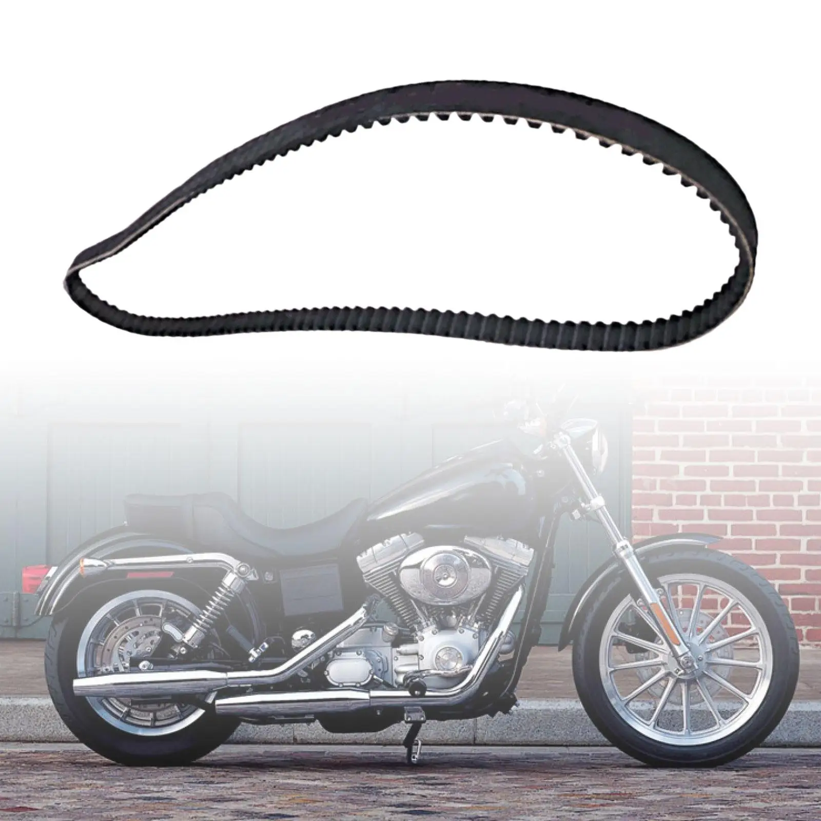 Rear Drive Belt 40015-90 Rubber for Harley-davidson Dyna Electra Glide
