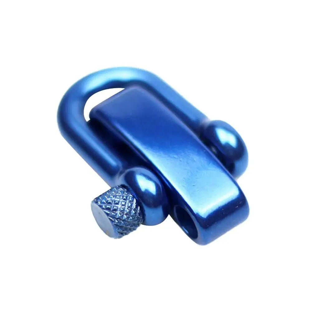 U Flat Adjustable Shackle Buckle for Outdoor  Bracelet Rope -  Stainless Steel