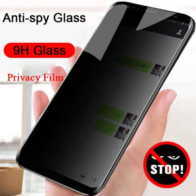 mobile protector 1-3Pcs Privacy Screen Protectors for Xiaomi Redmi Note 10 9 8 Pro 9s 10s 8T 9T Anti-Spy Tempered Glass for Poco X3 Pro NFC F3 M3 mobile screen guard
