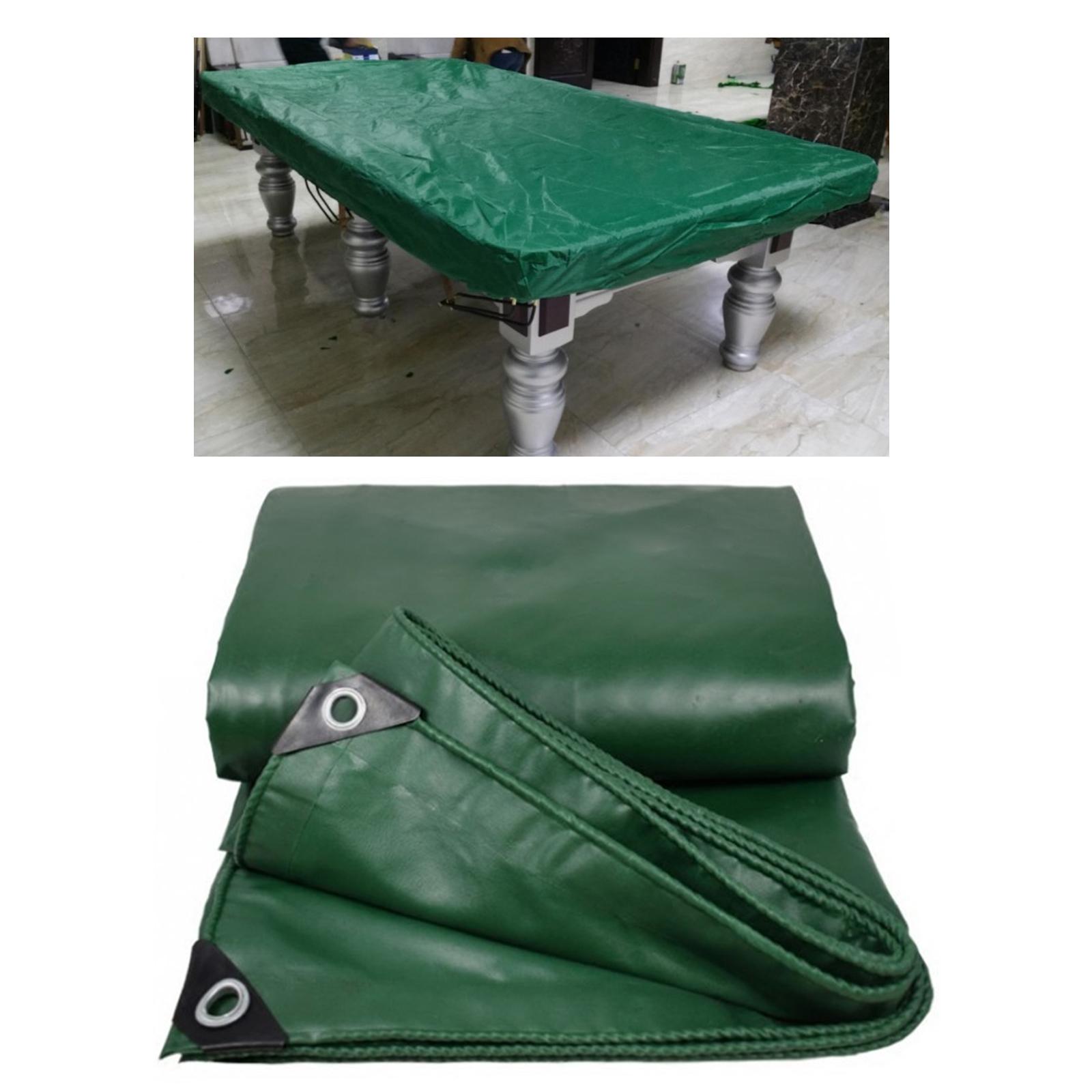 Billiard Snooker Table Cover 9ft Durable Table Protector Easy to Clean PVC Pool Table Cover for Vehicles Gaming Table Trains