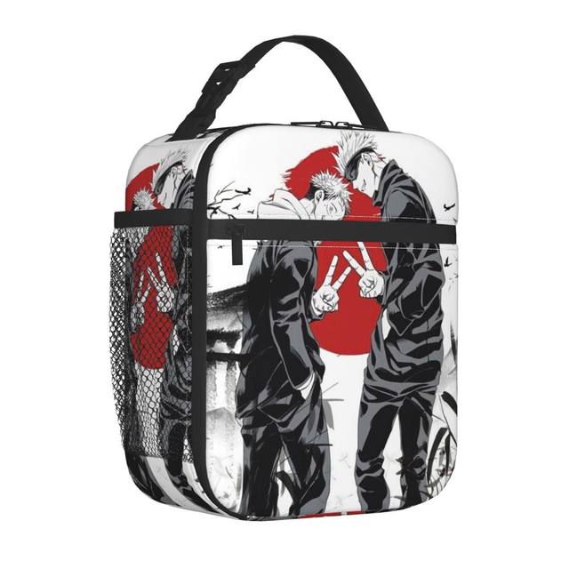 Toji Fushiguro Jujutsu Kaisen Insulated Lunch Bags Cooler Meal