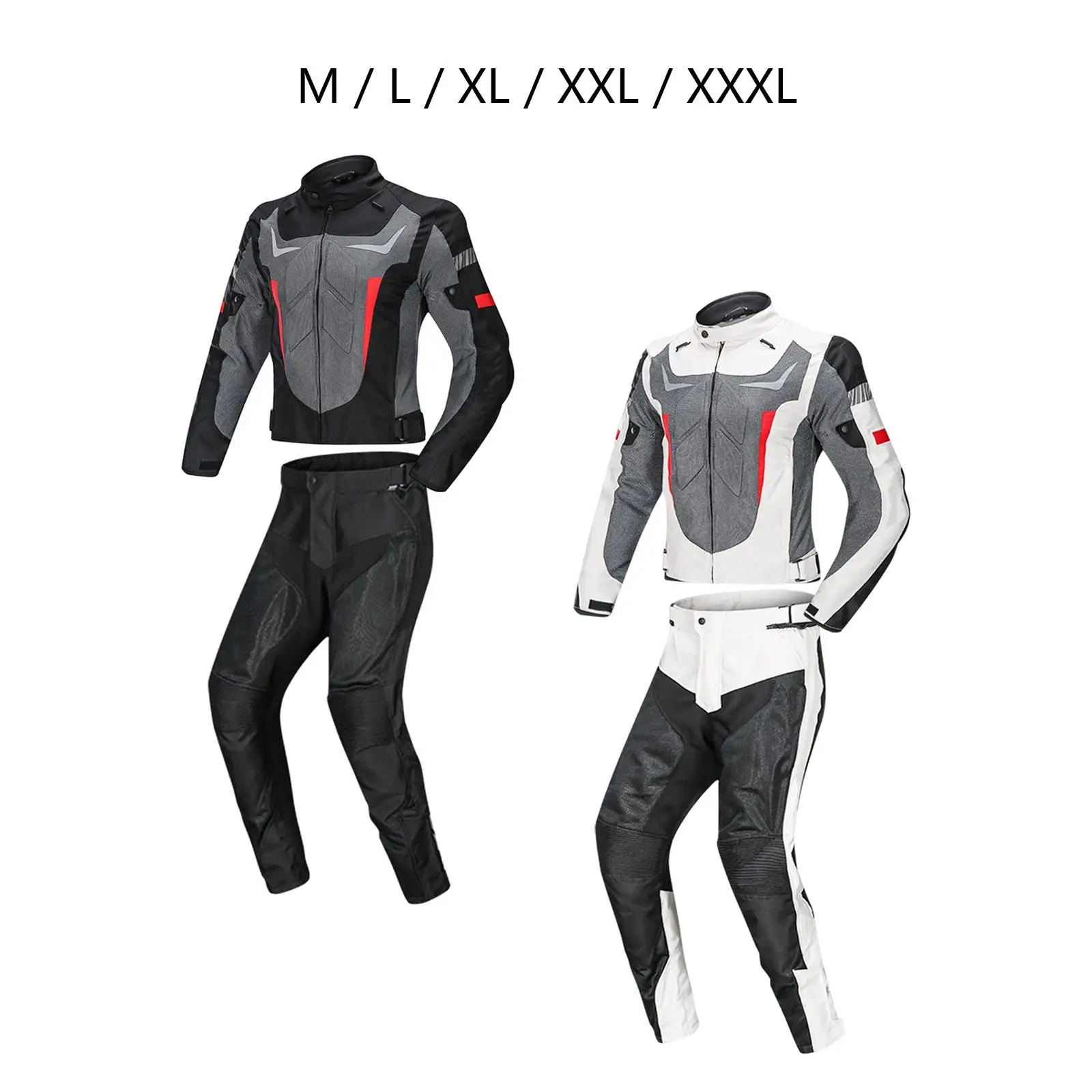 Waterproof Motorcycle Jacket Pants Racing Suit Windproof Reflective Summer Motorbike Biker Protective Pads Racing Clothes