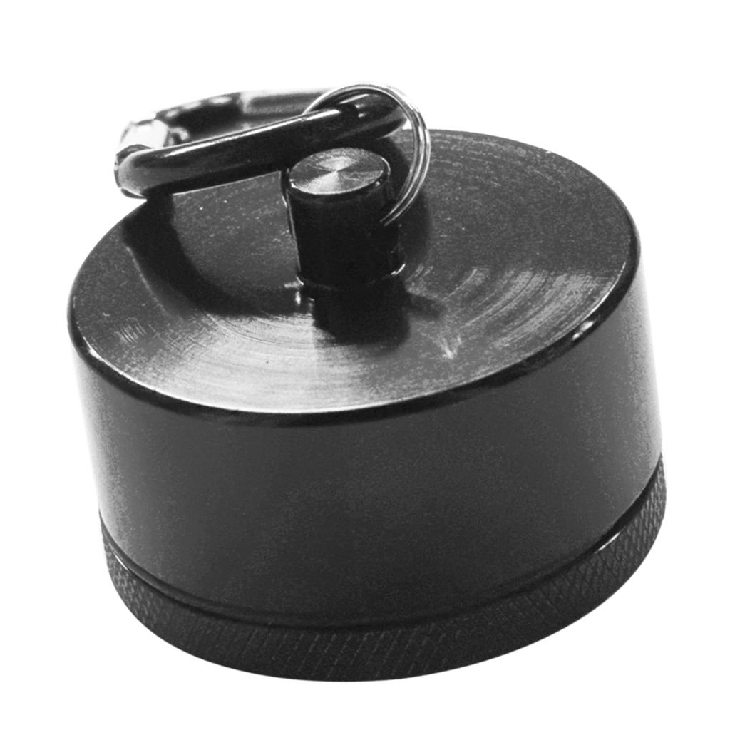 Mini Aluminum Pill Fob Box Holder for Cold Tablets Pain Container Keychain Medication Vitamins with Keychain Design