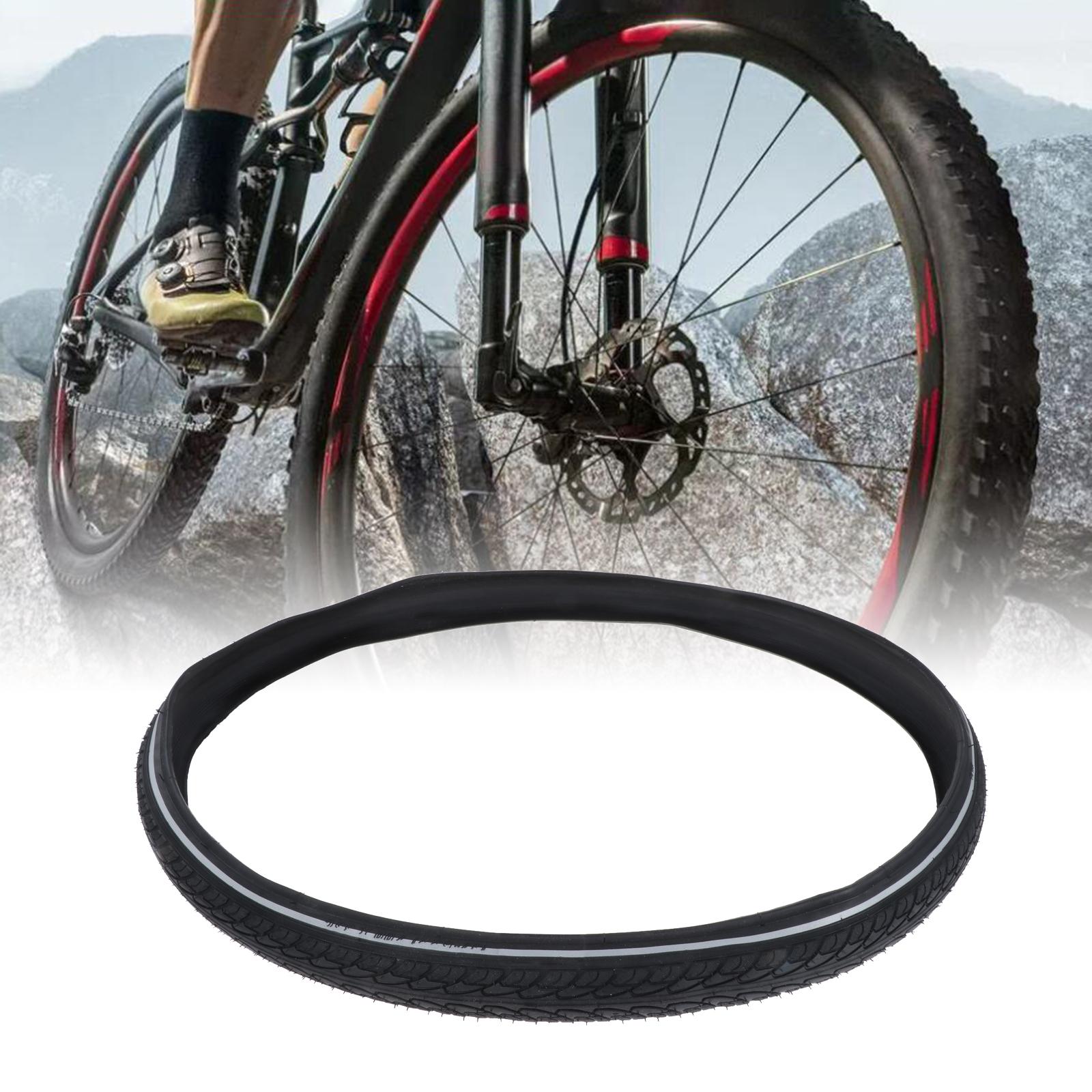 Mountain Bike Tire 700-35C Thickened Reduce A Drag Portable Balance Lasting Replaceable Bicycle Outer Tyre for Bicycle Cycling