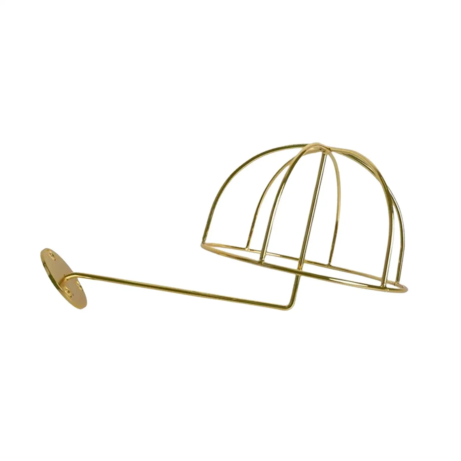 Metal Wire Hat Holder Wall Mounted Hat Rack Mounting On Doors, Closet Rods, Walls, Anywhere for Storing Hats, and Other Headgear