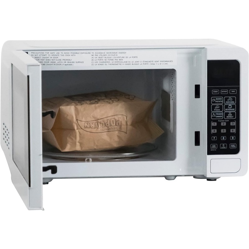 Title 13, Microwave Oven 700-Watts Compact with 6 Pre Coo...