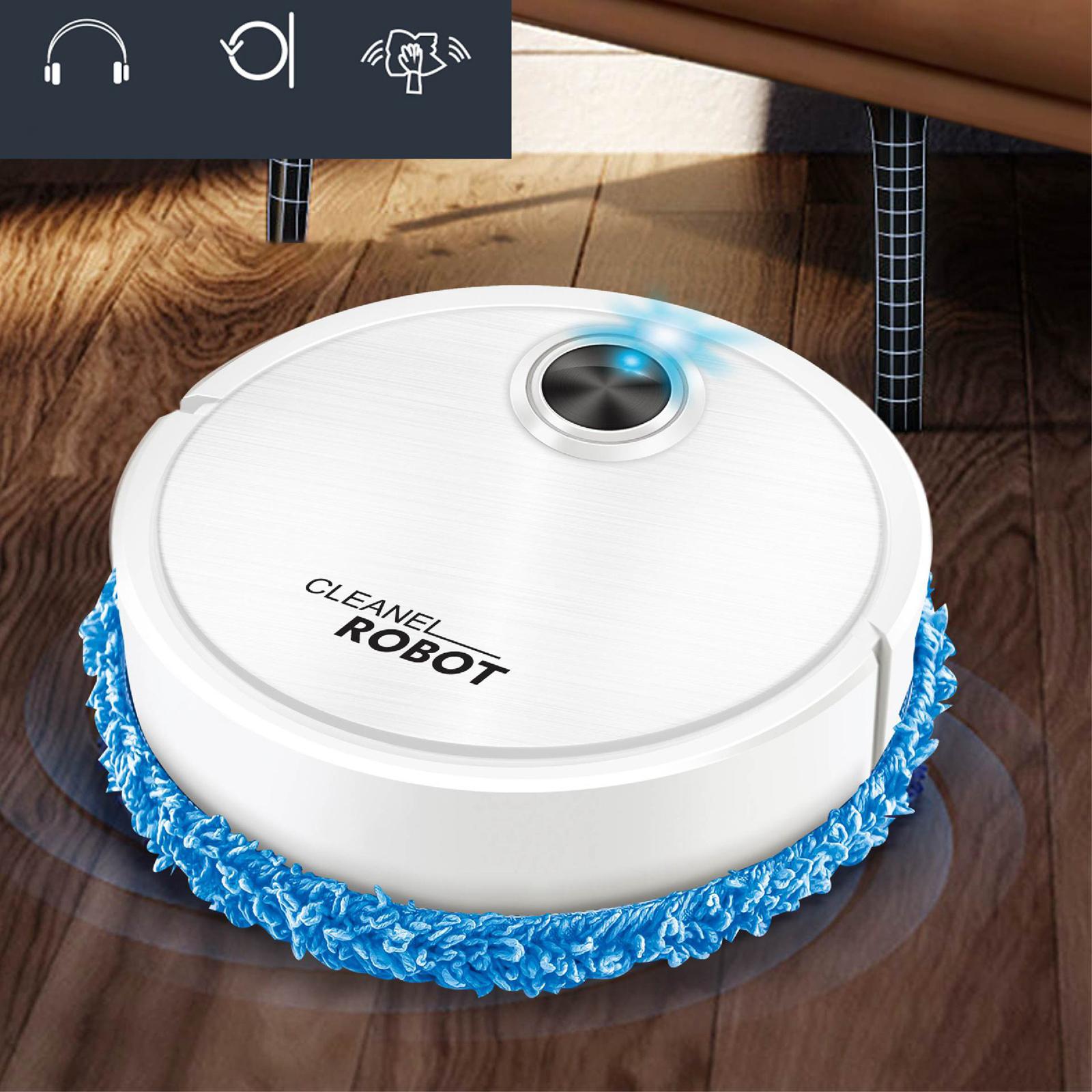 Title 4, Intelligent Mopping Robot Cleaner Cordless Mop ...