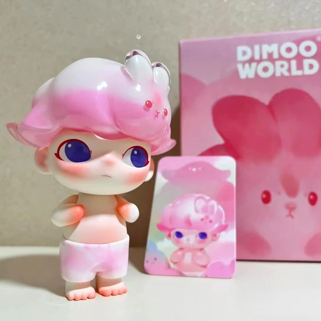 EXCLUSIVE Bunny Dimoo Pink Sakura Jelly Rabbit Ears Big Size 