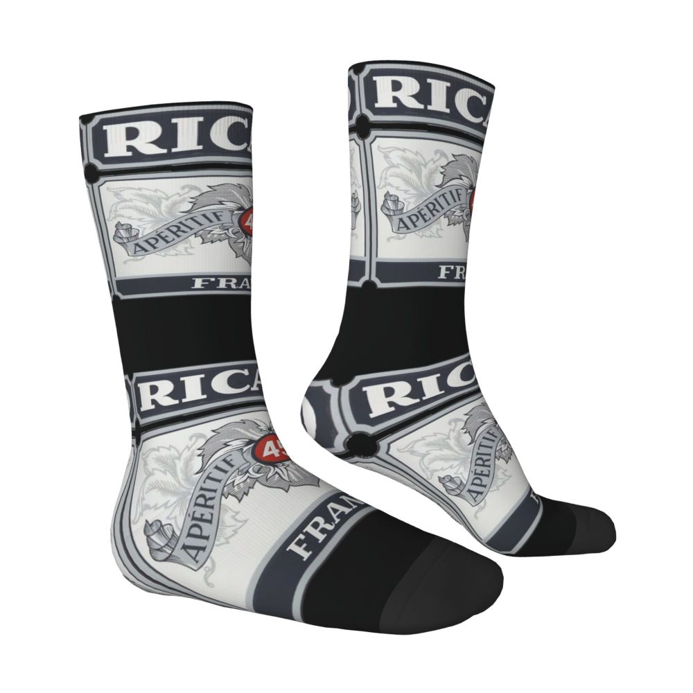 Title 123, Calcetines divertidos Crazy Ricard Merch para f...