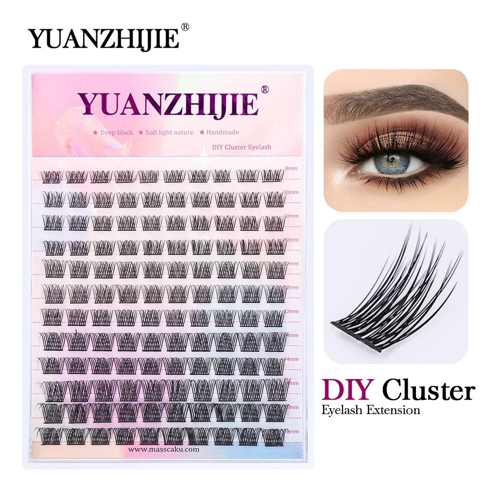 Best of DIY Clusters Eyelash Extension Dovetail Segmented Lashes 48 Volume Natural Segmented Eyelashes Bundles Reviews & Tips