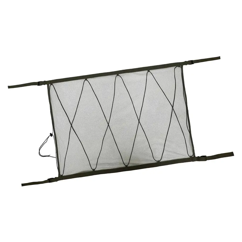 cm Elastic Car Roof Interior Ceiling Mesh Storage Bag for Van 