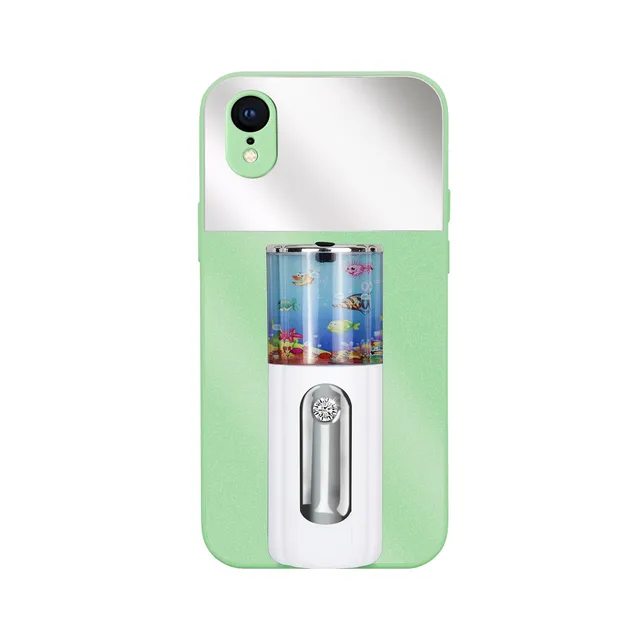 Fake Compatible With Iphone 13 Spray Mirror Compitable With Case