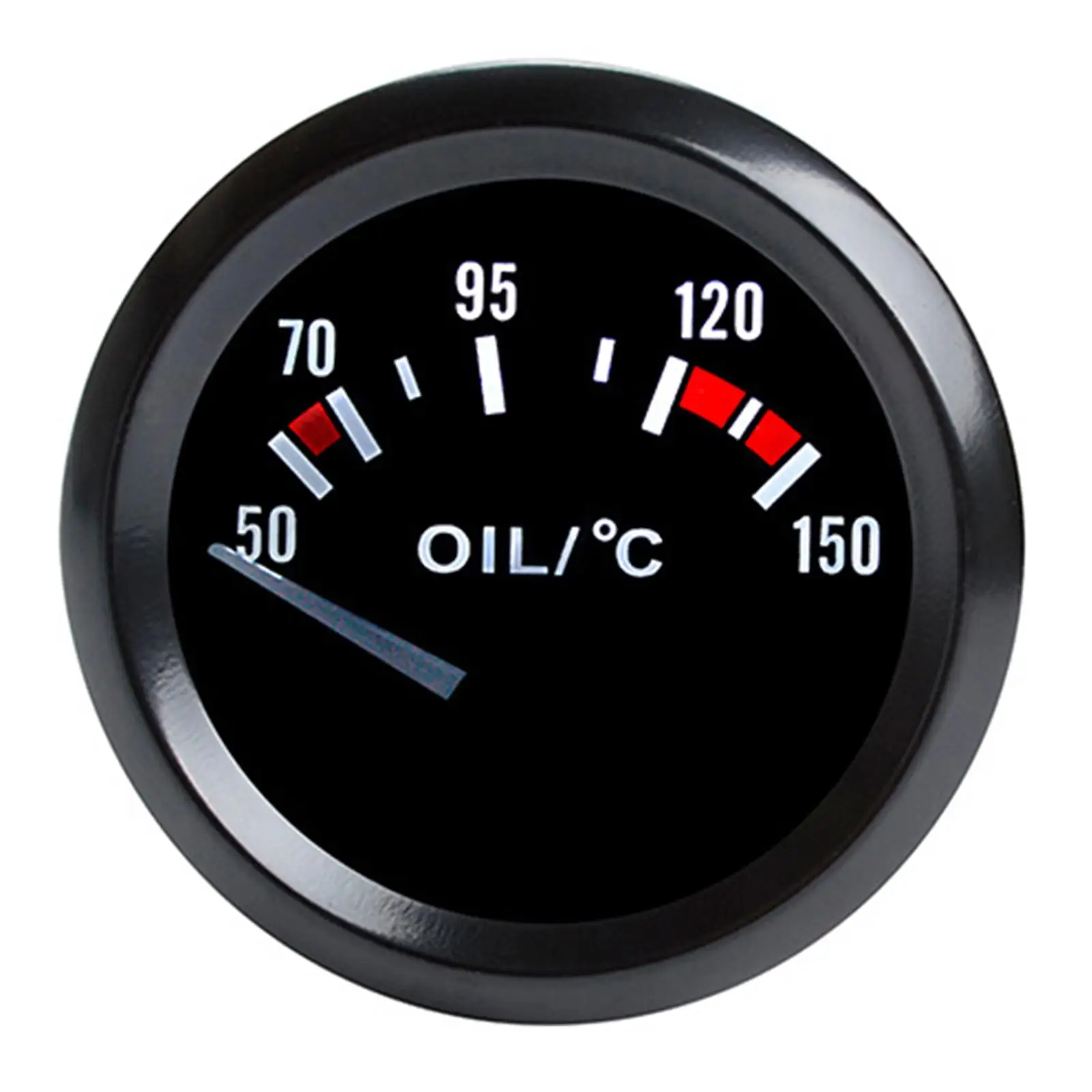 Oil Temp Gauge Universal Car Oil Temp Gauge Meter for Vehicle Car Truck