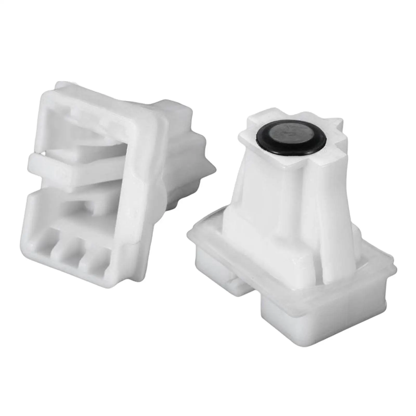 2x Vehicle Rear Seat Cushion Pad Clips 1609267180 White for Citroen C-Elysee C3