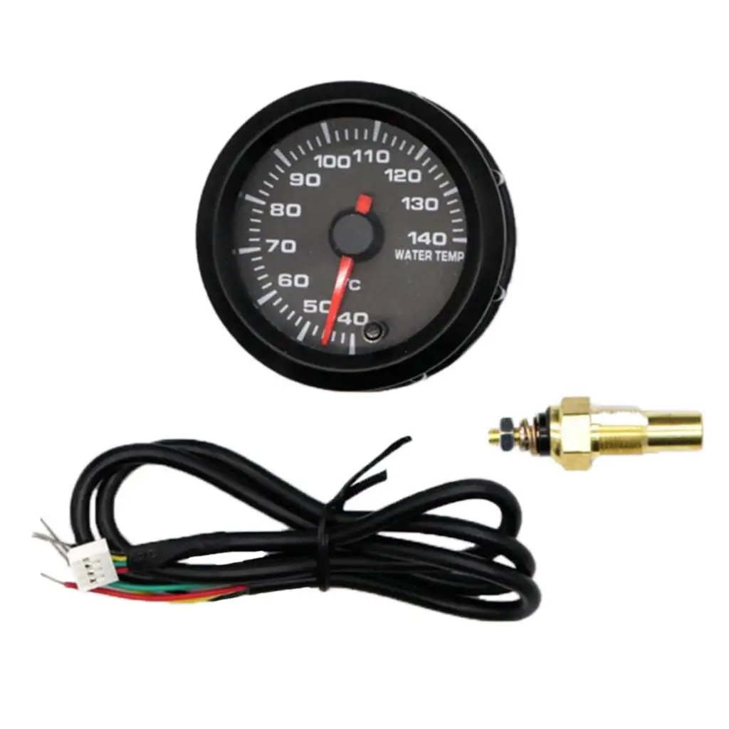 140  Water temperature display kit with electronic sensor. Colorful LED