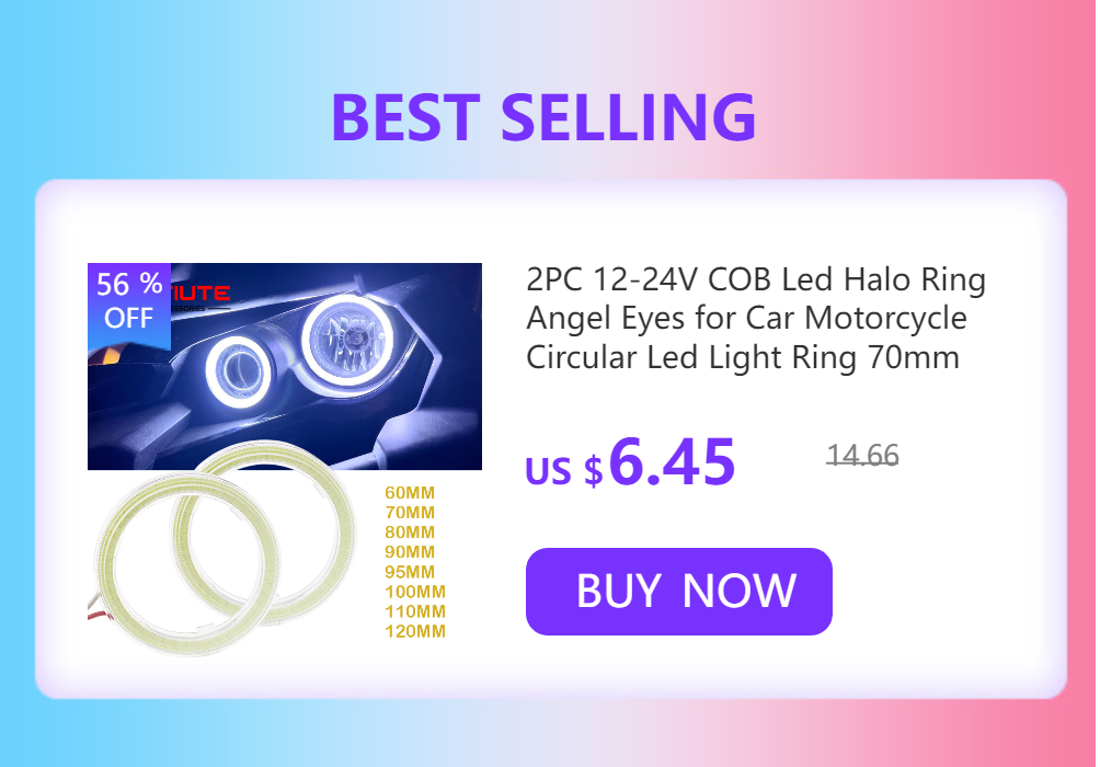 2 in 1 RGB Car Demon Eye Headlights with App Control  Devil Eyes Halo Rings 2.5 3.0 Inch Projector Lens Retrofit Car Accessories