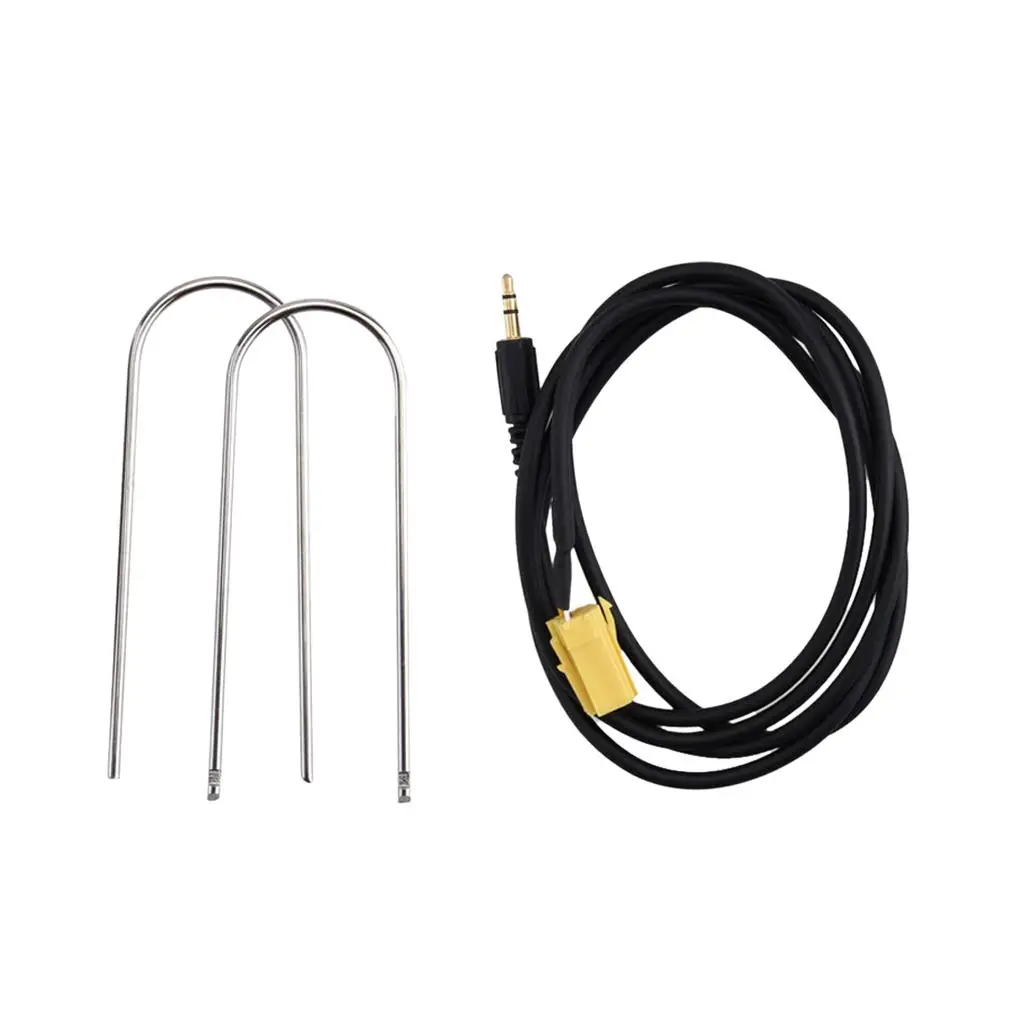 Car 3.5MM AUX Input Adapter Cable for Peugeot 206 207 307 308 Citroen Sega MP3 MP4 Phone 2007 - 2013 2014 2015