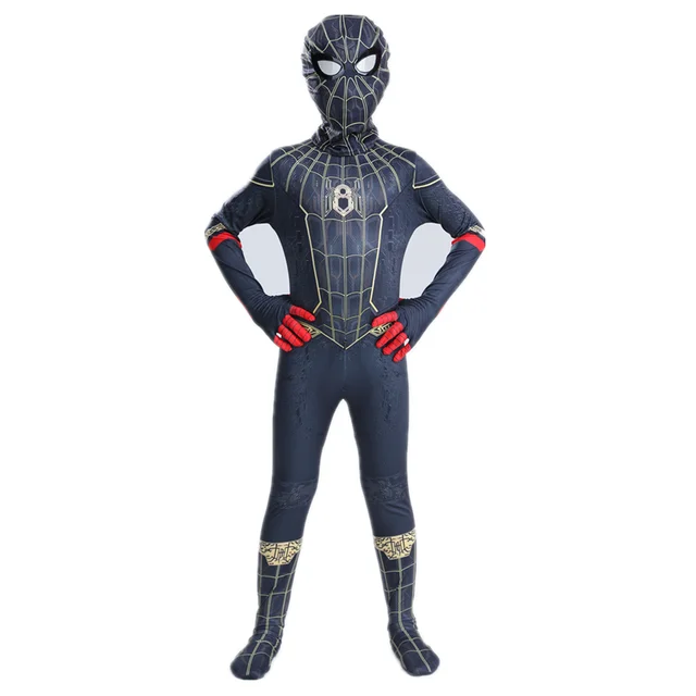 Disfraz de Spiderman para niños y adultos, mono de Cosplay de Tobey  Maguire, traje Zentai de superhéroe, disfraces de fiesta de Carnaval de  Halloween - AliExpress