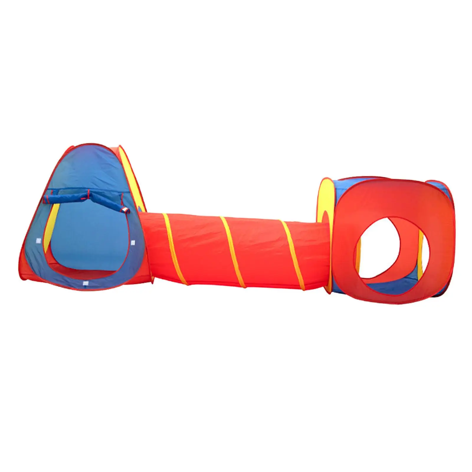 Kids Play Tents with Tunnels Also for Pets Indoor Outdoor Games 3 in 1 Playhouse for Daycare Playground, Backyard, Infants