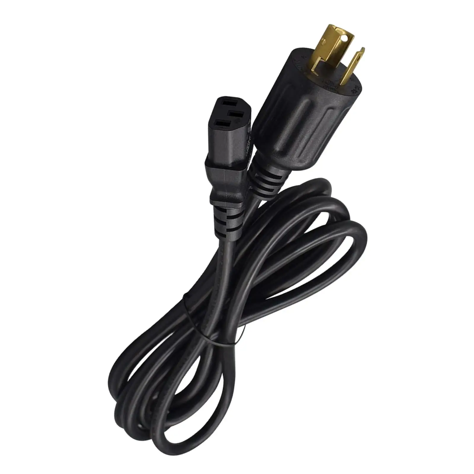 Power Cord L5-30P to IEC 320 C13 125V 15A Black 9.84 Feet Connector Accessories