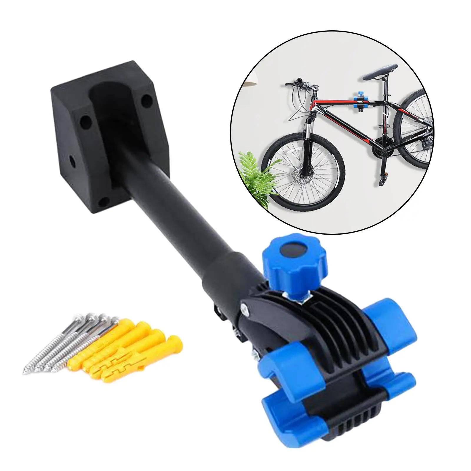 Folding Bike Wall Mount Bicycle Stand Clamp Clip Workstand Home Storage Hanger Holder Mechanic Tool