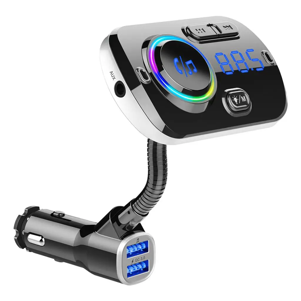 Bluetooth Wireless Car Kit FM Transmitter MP3 Music Player With USB Charger