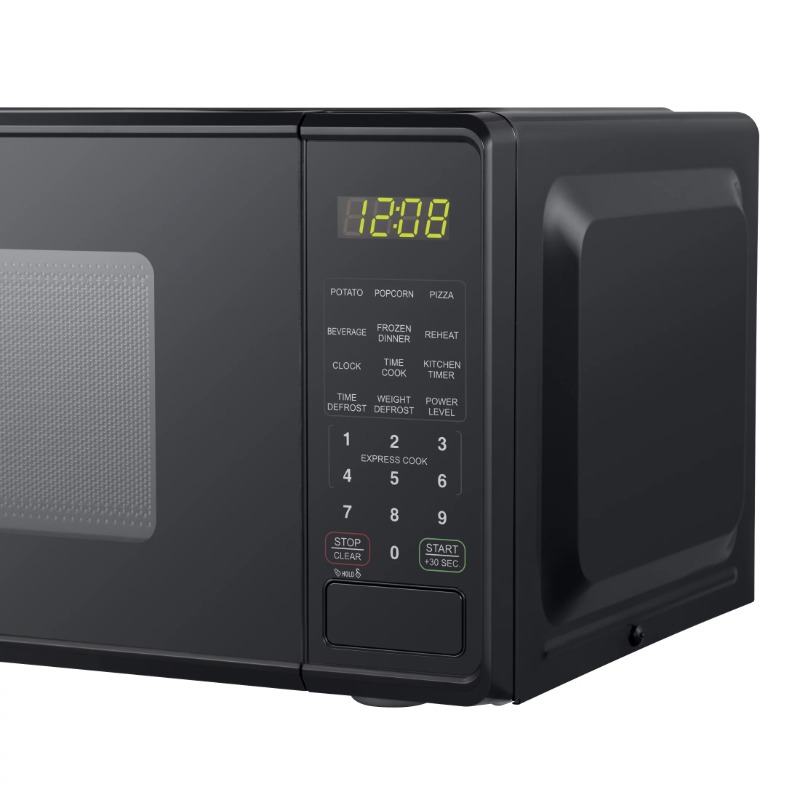 Title 1, Mainstays 0.7 cu. ft. Countertop Microwave Oven...