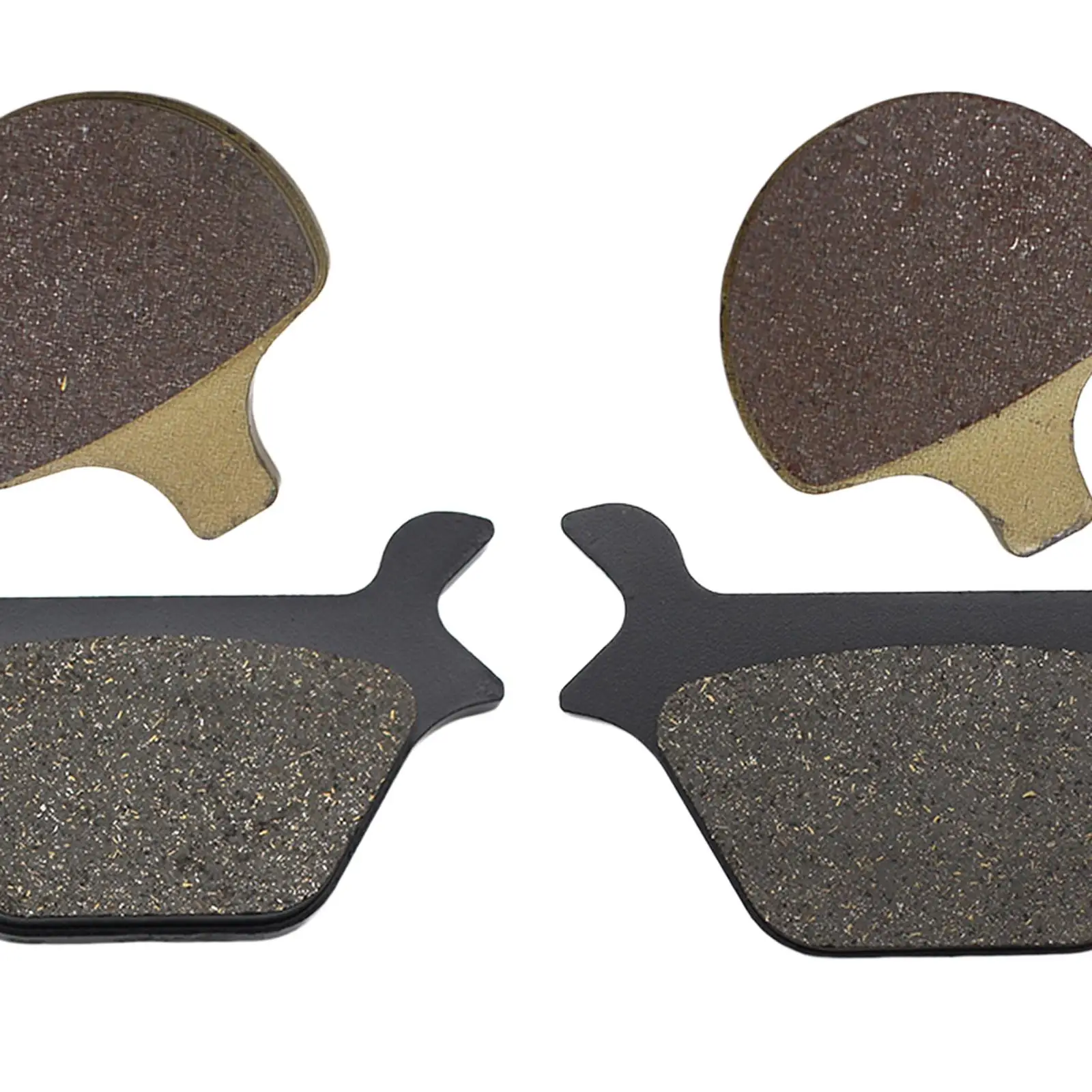 4 Pieces Motorcycle Front Rear Brake Pads for Fatboy Direct Replaces