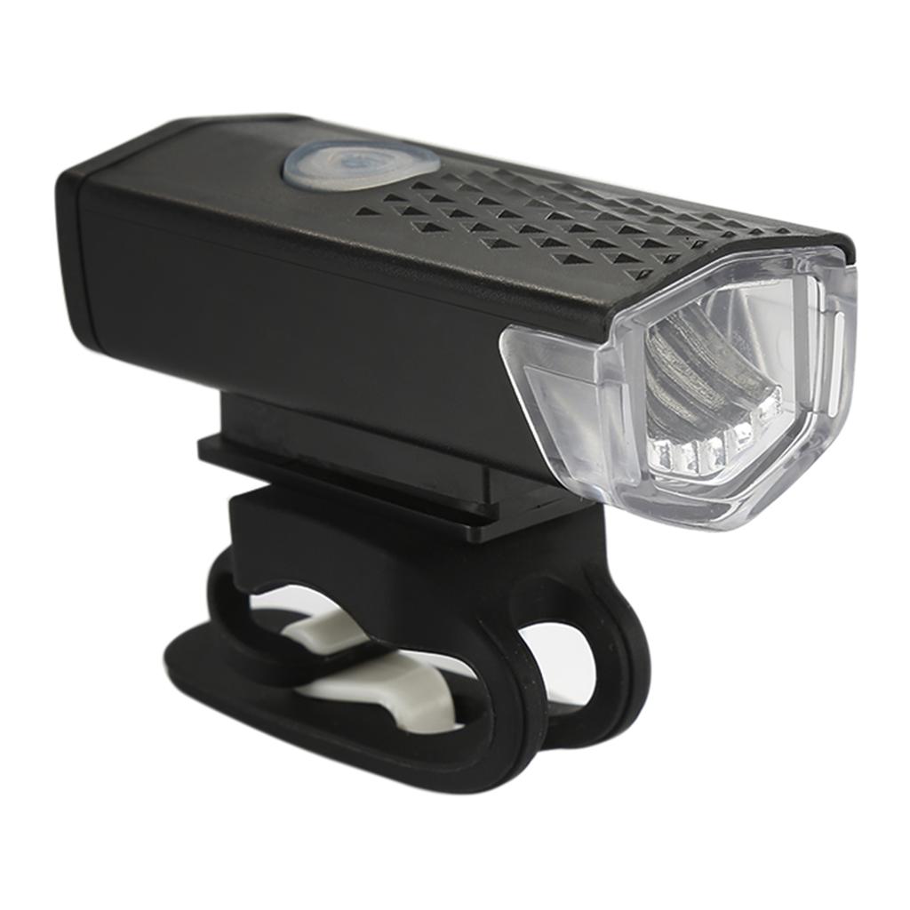 Bicycle Light IPX6 Waterproof Bike Front Rear Light 300 Lumen Cycling Handlebar Bike Flashlight Headlight USB Rechargeable Lamp