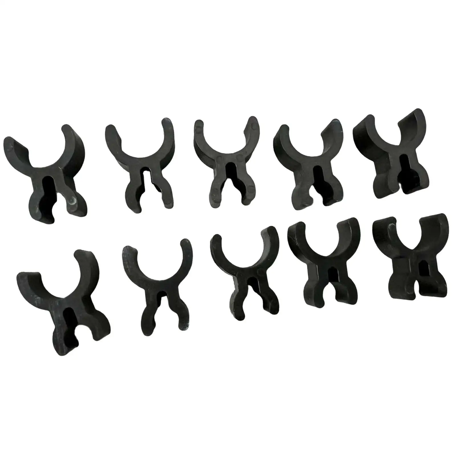 10 Pieces Trumpet Pencil Clip Holder Black Holder for Musician Make Notes