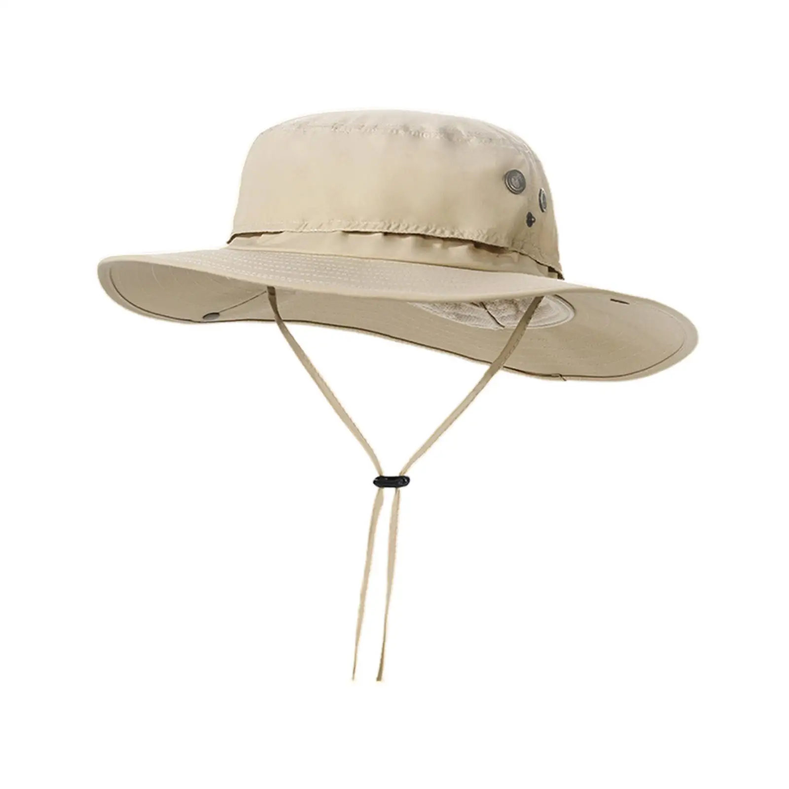 Bucket Hat Sunhat with Strings Adjustable Foldable Breathable Wide Brim Sun Hat for Fishing Hat Camping Beach Hiking Adult