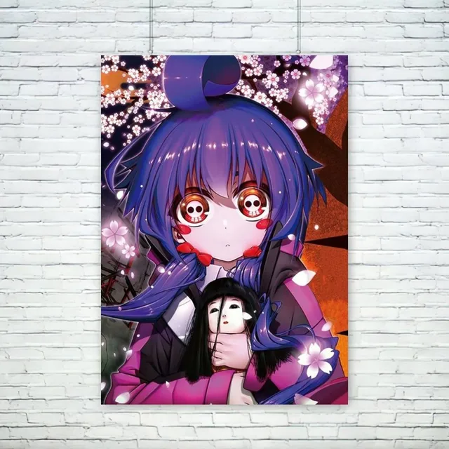 Jogos de anime arknights w kaltsit pintura em tela de madeira maciça  pendurado scroll print pintura cartaz moda decoração para casa - AliExpress