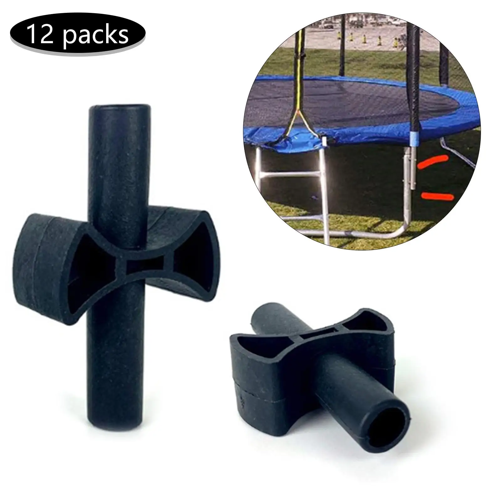 Trampoline Anchors Cross Mat Accessory Thick Cross Cushion Heavy Duty Hand Pull Tool Parts Accessories for Trampolines Parts
