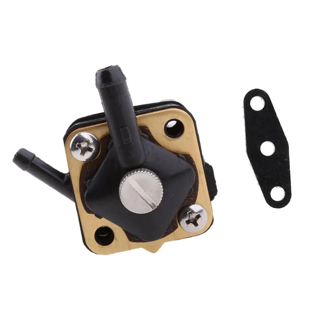 Fuel Pump with Gasket for   9.15hp Engine Motor, Black